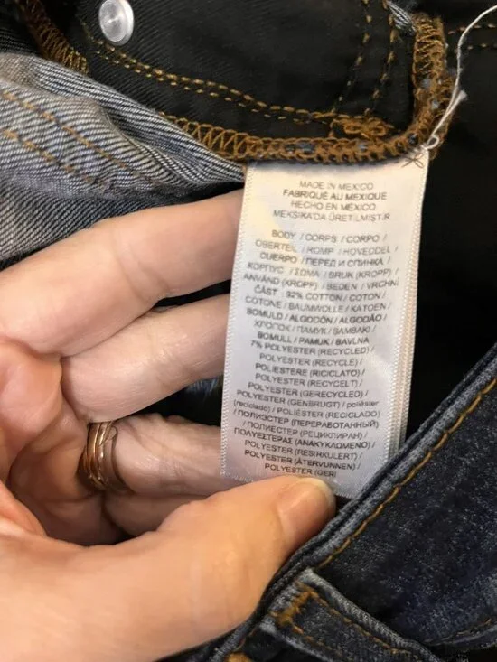 Lauren By Ralph Lauren Jeans Women’s Size 12 Premier Straight Dark Wash High Ris - Picture 10 of 12